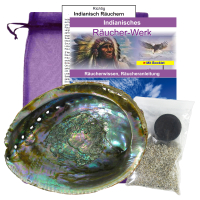 Räucherset mit Räuchermuschel 3-teilig