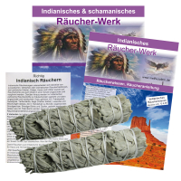 Weißer Salbei zum räuchern XL Kräuter Bündel 2x White Sage Smudge Sticks 16-18 cm