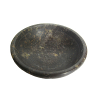 Räucherschale Speckstein zum räuchern für jedes Räucherwerk 10cm Ø 3cm hoch (brauner Naturstein)