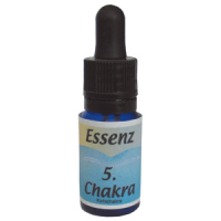Chakra Essenz 5. Chakra hellblau 30ml inkl. Beschreibung