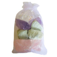 Edelsteinwasser Grundmischung Forte 4-tlg Set Wassersteine 300g