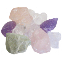 Edelsteinwasser Grundmischung Forte 4-tlg Set Wassersteine 300g