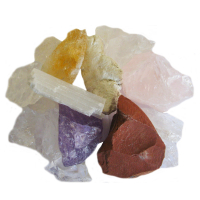 Edelsteinwasser Anti-Stress Relax 5-tlg Set Wassersteine + 0,5 Liter Krug