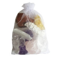 Edelsteinwasser Anti-Stress Relax 5-tlg Set Wassersteine + 1 Liter Krug