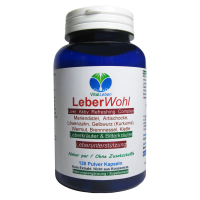 Leber Wohl 7 Leberkräuter & Bitterstoffe 120 Kräuter Kapseln
