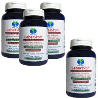 Leber Wohl 7 Leberkräuter & Bitterstoffe 720 Kräuter Kapseln