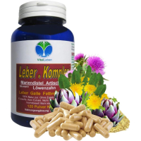 Leber Komplex Leber Galle Fettverdauung 120 Kräuter Kapseln