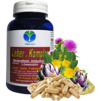 Leber Komplex Leber Galle Fettverdauung 180 Kräuter Kapseln