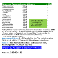 DARM-AKTIV 14 Colon-Clean-Out Leberkräuter & Bitterstoffe 120 Kapseln