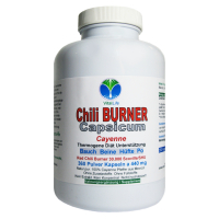 Red Chili F-BURNER Capsicum 360 Cayenne Pulver Kapseln