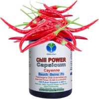 Red Chili F-BURNER CAPSAICIN 120 Fettbrenner Kapseln SEXY BOOTY, SHAPY BODY, TRAUMFIGUR. OHNE Zusatzstoffe!