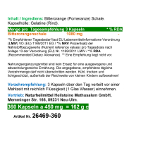 Bitterorange F-Burner & Gallebitter 360 Pulver Kapseln
