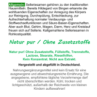 Selleriesamen Celery Seed 120 Pulver Kapseln reine Sellerie Samen nach Hildegard von Bingen. 100% NATUR pur. OHNE ZUSAZSTOFFE. OHNE FÜLLSTOFFE.