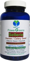 Selleriesamen Celery Seed 120 Pulver Kapseln reine Sellerie Samen nach Hildegard von Bingen. 100% NATUR pur. OHNE ZUSAZSTOFFE. OHNE FÜLLSTOFFE.