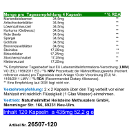 BODY Clean Out 12 Kräuter + Bitterstoffe NATUR pur 120 Kapseln