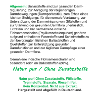 Flohsamen Premium Flohsamenschalen 720 Psyllium Ballaststoff Kapseln