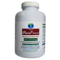 Maca Power Peru Ginseng für Mann & Frau 360 Pulver Kapseln