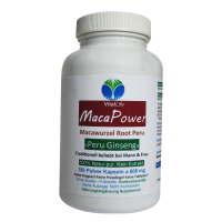 Maca Power Peru Ginseng für Mann & Frau 720 Pulver Kapseln