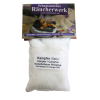 Kampfer reiner NATURKAMPFER Räucherwerk 50ml Harz zum räuchern (Campher Campfer Camphor).