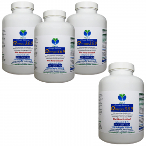 Omega 3-6-9 EPA + DHA + ALA - 480 Softgel Kapseln