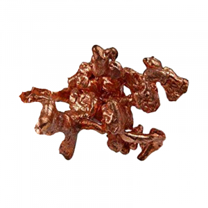 Kupfer Set mit ca. 3-4cm Cluster + 3cm Kugel