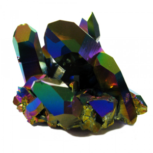Blue-Moon Kristall Gruppe ca. 3-4cm inkl. Zertifikat & Beschreibung