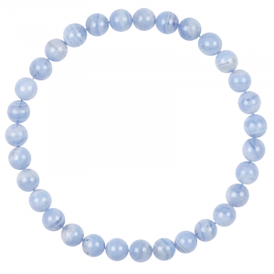 Chalcedon 6mm Kugelarmband Edelsteinarmband