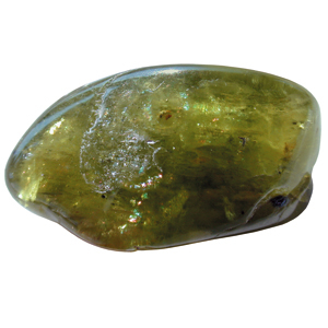 Peridot / Chrysolith / Olivin Schmeichelstein ca. 1 cm