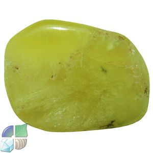 Prehnit grün Schmeichelstein ca. 3-6cm