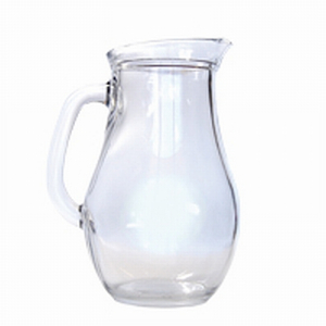 Wassersteine Karaffe Glas Krug 0,5 Liter