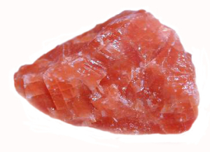 Calcit rot Rohstein ca. 3-6cm