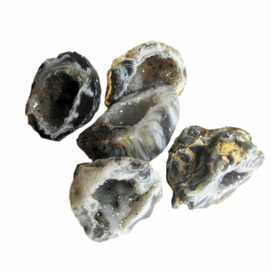Feengarten 11 teiliges Geschenk-Set mit 5 Geoden a 2,5-3 cm