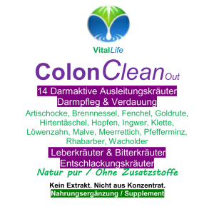 DARM-AKTIV 14 Colon-Clean-Out Leberkräuter & Bitterstoffe 360 Kapseln